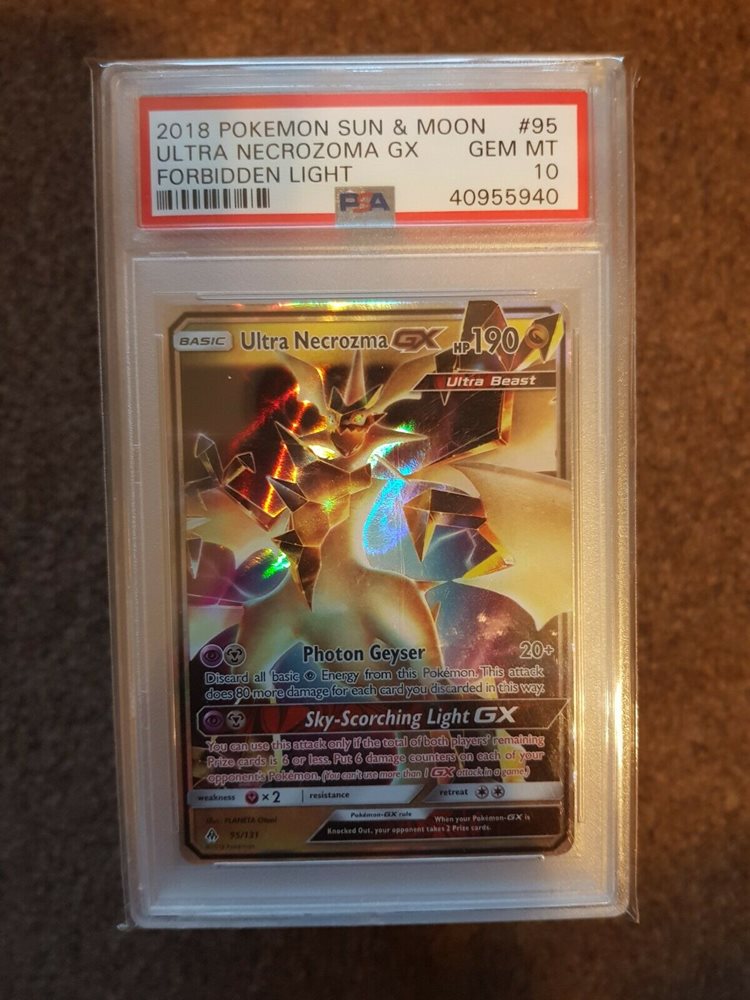 necrozma pokemon card Necrozma GX (134/147) [Sun & Moon: Burning Shadows] main image 1