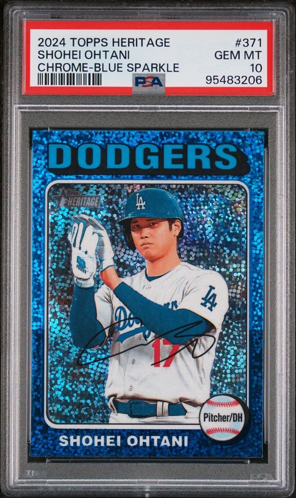 PSA 10 Shohei Ohtani Cosmic Chrome Card 2024 Topps Cosmic Chrome