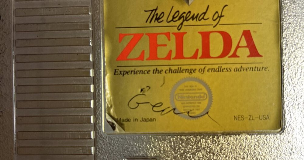 Nintendo Nes The Legend Of Zelda Gold Game Nintendo Nes The Legend Of Zelda Gold Game