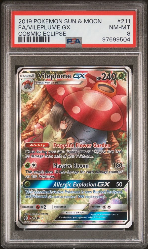 Auction Prices Realized Tcg Cards 2019 Pokemon Sun & Moon Cosmic 