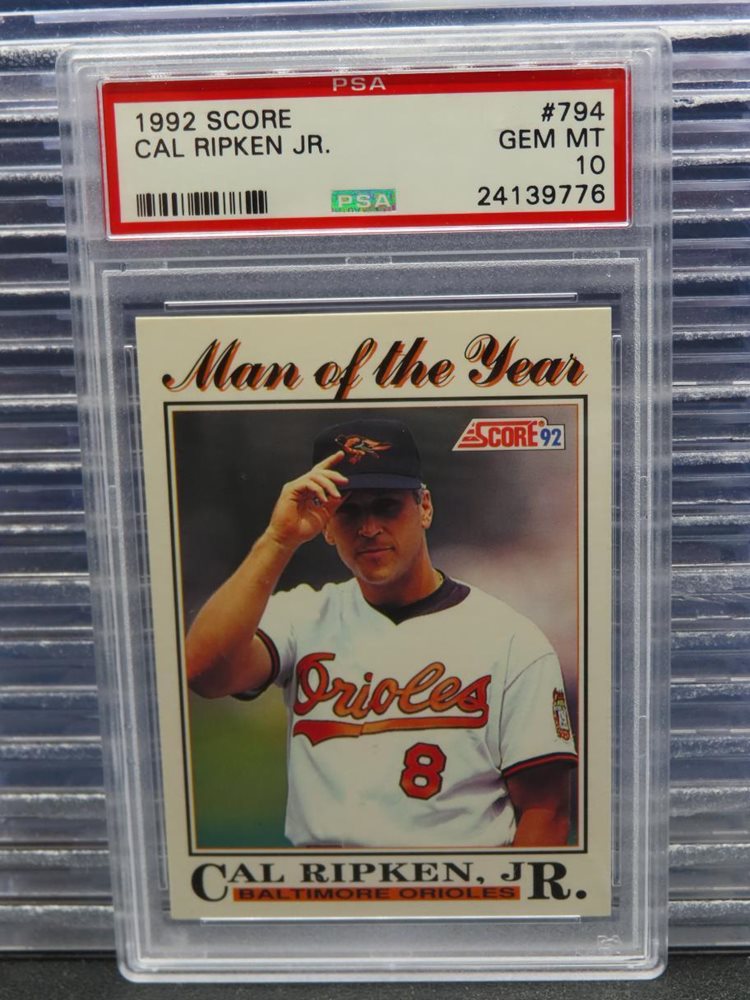 Auction Prices Realized Baseball Cards 1992 SCORE Cal Ripken Jr.