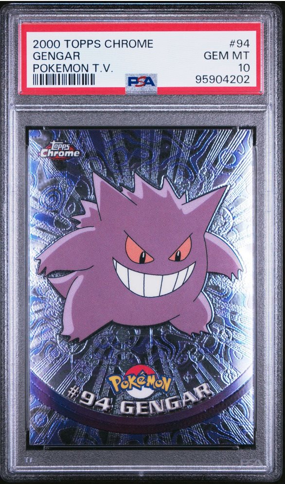 PSA10】 オニスズメ 英語 topps chrome POKEMON TV PSA10】 オニスズメ