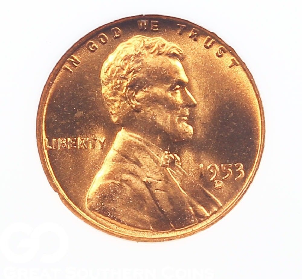 MS-65 Red Certified 1974-D Lincoln Memorial Cent in PCGS MS65RD
