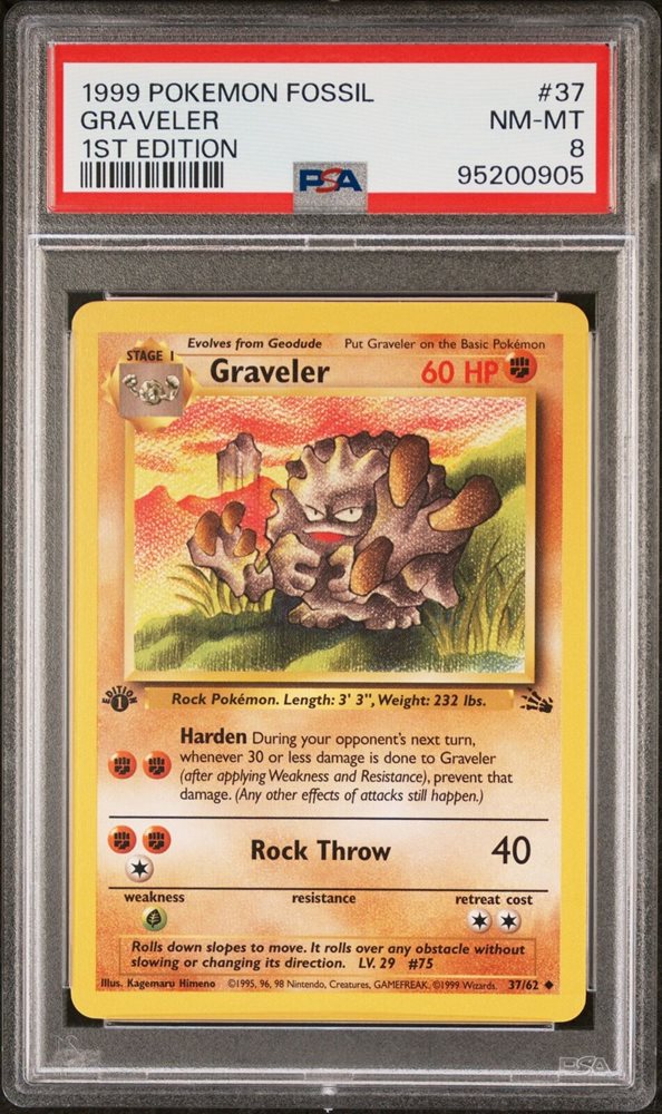 eBay Auction Item 305937176096 Tcg Cards 1999 Pokemon Fossil eBay Auction Item 305937176096 Tcg Cards 1999 Pokemon Fossil