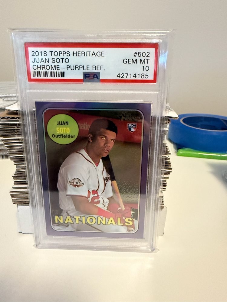 Auction Prices Realized Baseball Cards 2018 TOPPS HERITAGE