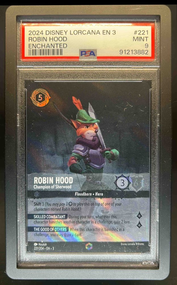 Auction Prices Realized Tcg Cards 2024 DISNEY LORCANA EN 3-INTO