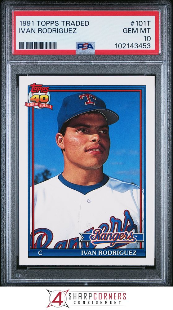 その他 1990 STAR #20 IVAN RODRIGEZ PSA GEM 10 1992 TOPPS ALL-STAR ROOKIE #78 IVAN RODRIGUEZ RANGERS HOF