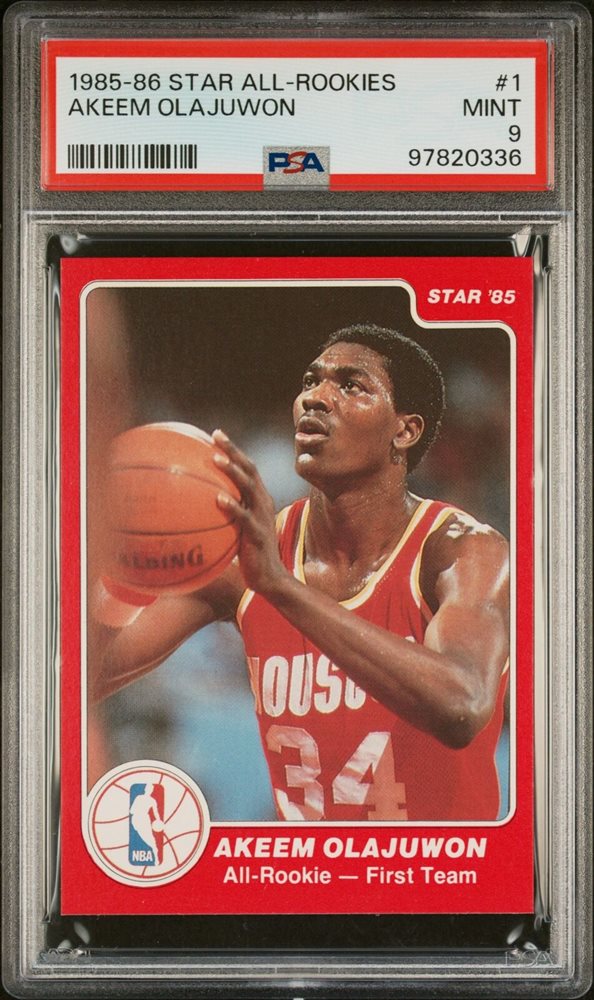 Auction Prices Realized Basketball Cards 1985-86 STAR ALL-ROOKIES
