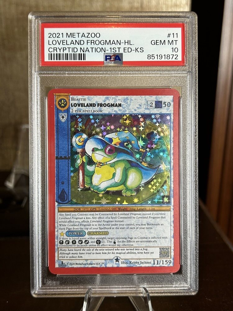 Auction Prices Realized Tcg Cards 2021 METAZOO CRYPTID NATION