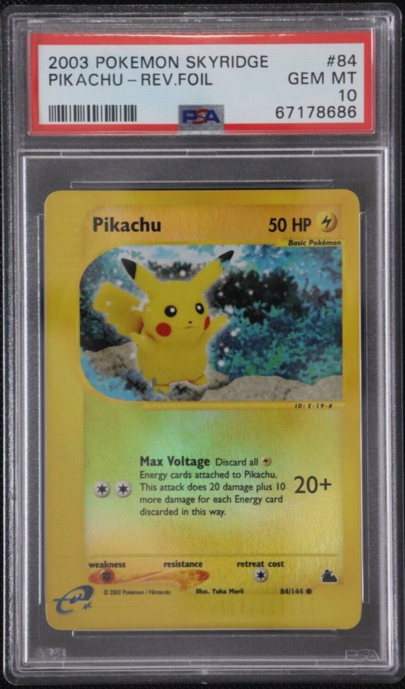 Auction Prices Realized Tcg Cards 2003 POKEMON SKYRIDGE