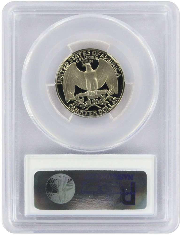 1985-S Washington Quarter PR69DCAM PCGS Proof 69 Deep Cameo