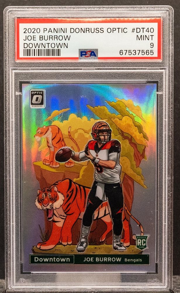 what to write in a grad card to a friend Joe Burrow 2020 Panini Playoff Turning Pro Memorabilia Jersey Rookie C