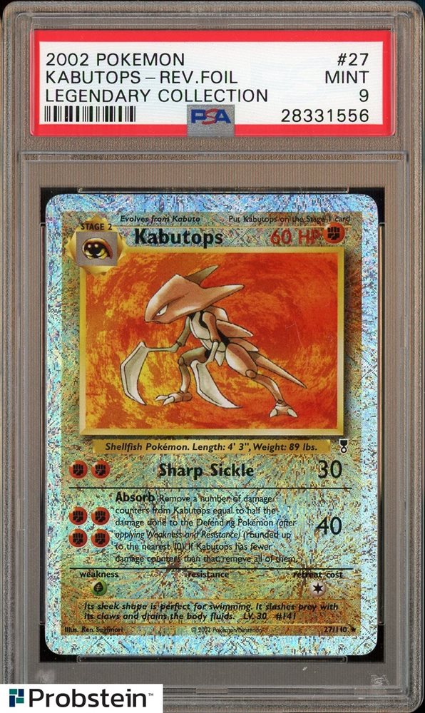 Auction Prices Realized Tcg Cards 2002 POKEMON LEGENDARY