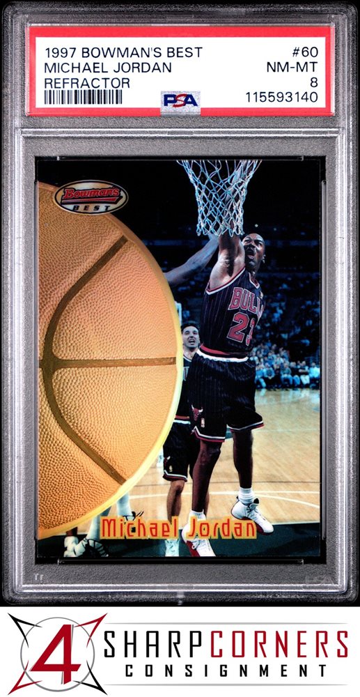 マイケルジョーダン 1997 Bowman's Refractor Auction Prices Realized Basketball Cards 1997 BOWMAN'S BEST