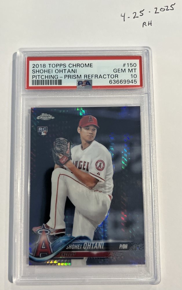 Auction Prices Realized Baseball Cards 2018 TOPPS CHROME Shohei Ohtani