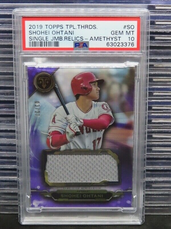 大谷翔平TRIPLE THREADS RELICS#TTRSHO4 Shohei Ohtani #TTR-SHO1 Prices | 2024 Topps Triple Threads