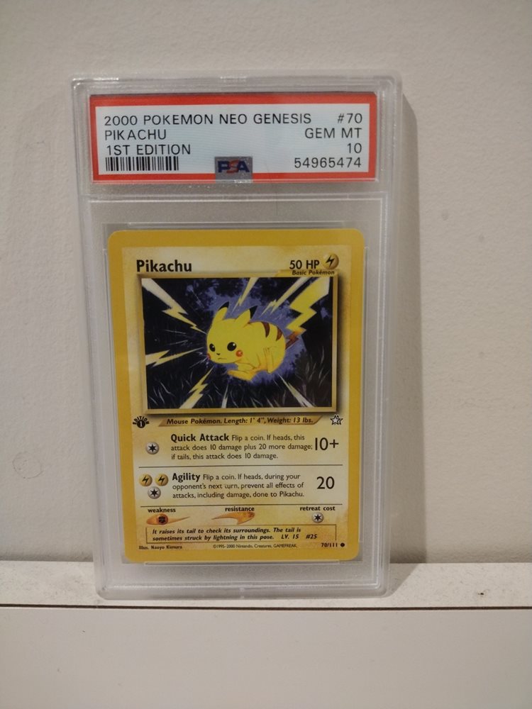 PSA10 ピジョット　123/128 カードe eカード　1st Auction Prices Realized Tcg Cards 2000 POKEMON NEO GENESIS