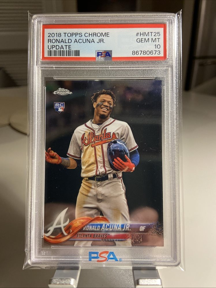 レア 2018 Topps Silver Pack RC ロナルド・アクーニャ Yahoo!オークション -「アクーニャ」(Topps) (シングルカード)の