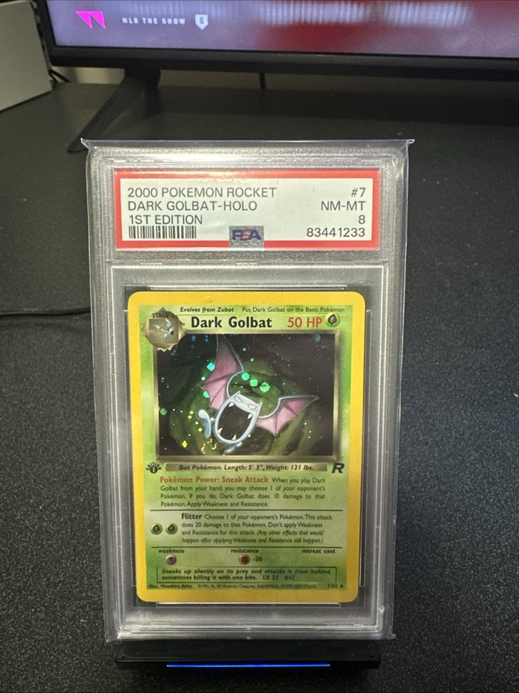 Auction Prices Realized Tcg Cards 2000 POKEMON ROCKET Dark Golbat-Holo