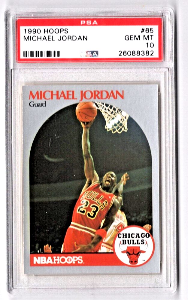 トレーディングカード 1990 NBA Hoops Michael Jordan Chicago Bulls