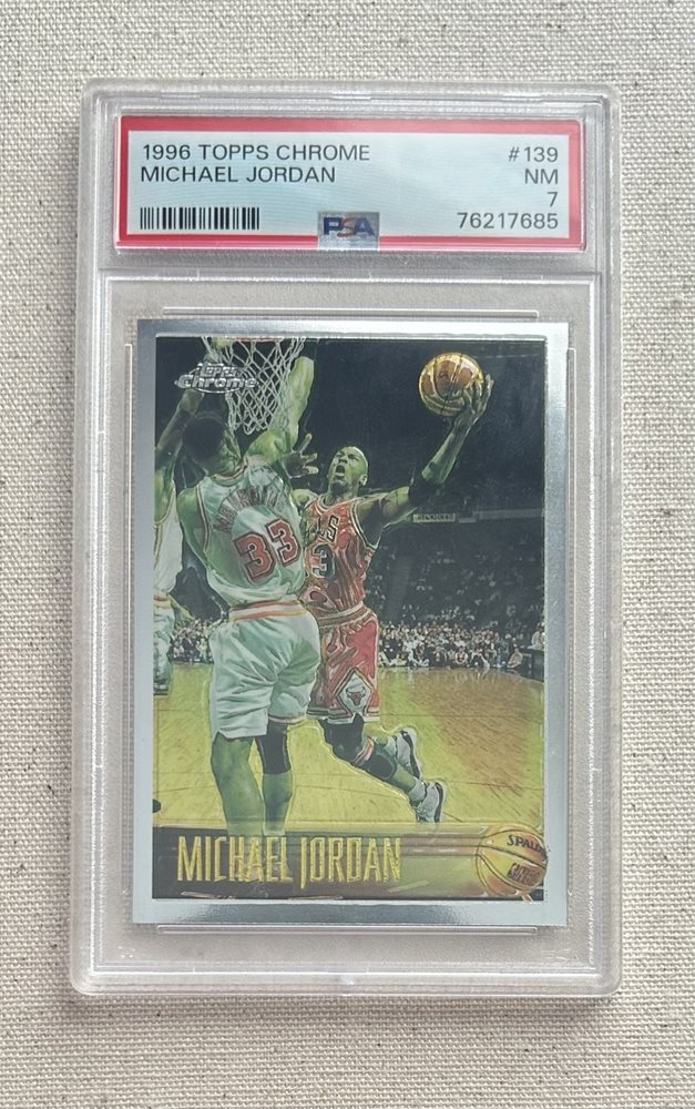 Auction Prices Realized Basketball Cards 1996 TOPPS CHROME Michael