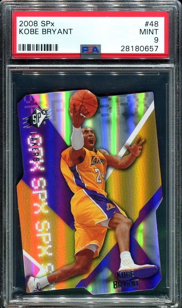 シングルカード KOBE BRYANT 2008 1-2008-09 UPPER DECK MVP BLACK BORDER KOBE BRYANT LAKERS