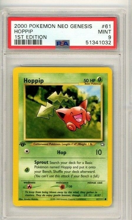 eBay Auction Item 174942925418 Tcg Cards 2000 Pokemon Neo Genesis 1st  Edition