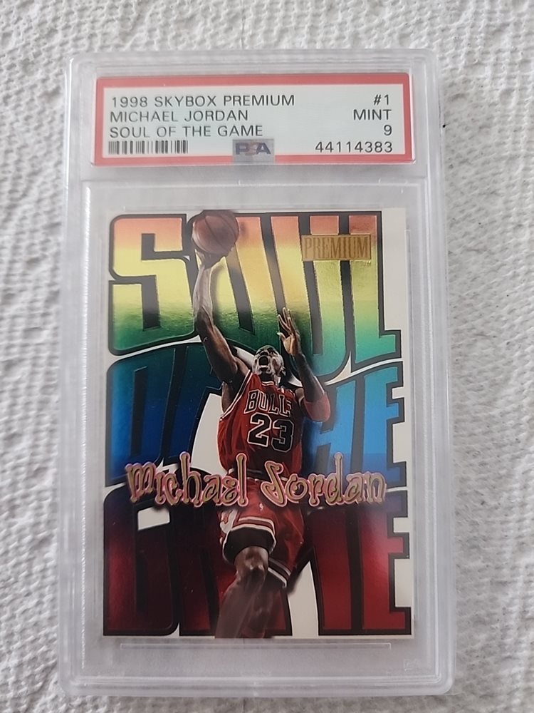 Michael Jordan Soul of the Game 98-99 Michael Jordan PSA 9 1998 Skybox Premium Soul Of The Game #1