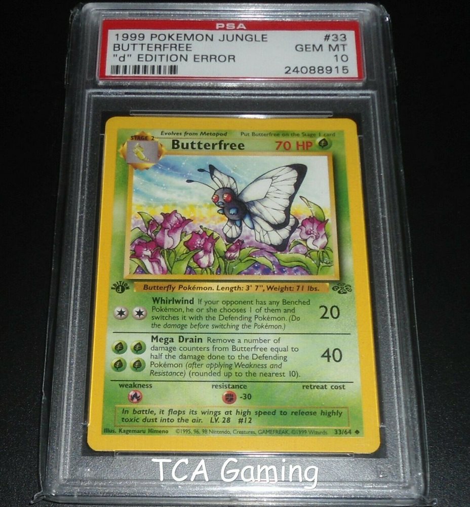 butterfly pokemon card Amazon.com: Butterfree 003/264 - Fusion Strike - Rare - Pokemon Evolution 3  Card Lot