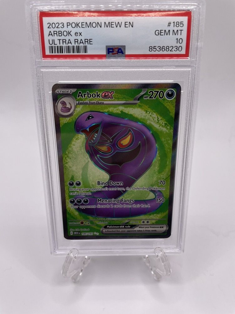 arbok pokemon card Arbok #24