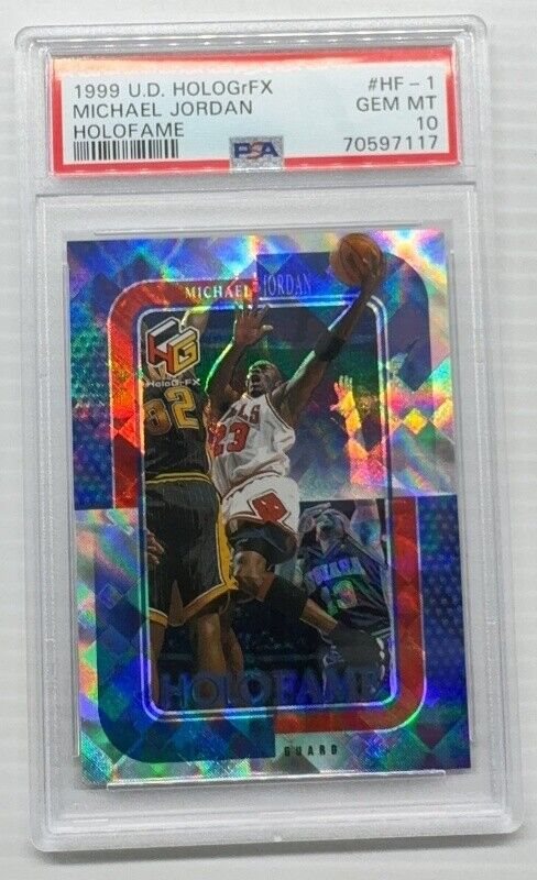 1999 HoloGrFX Jordan Michael Jordan セット MICHAEL JORDAN 1999-00 Upper Deck HoloGrFX Maximum #MJ6 PSA