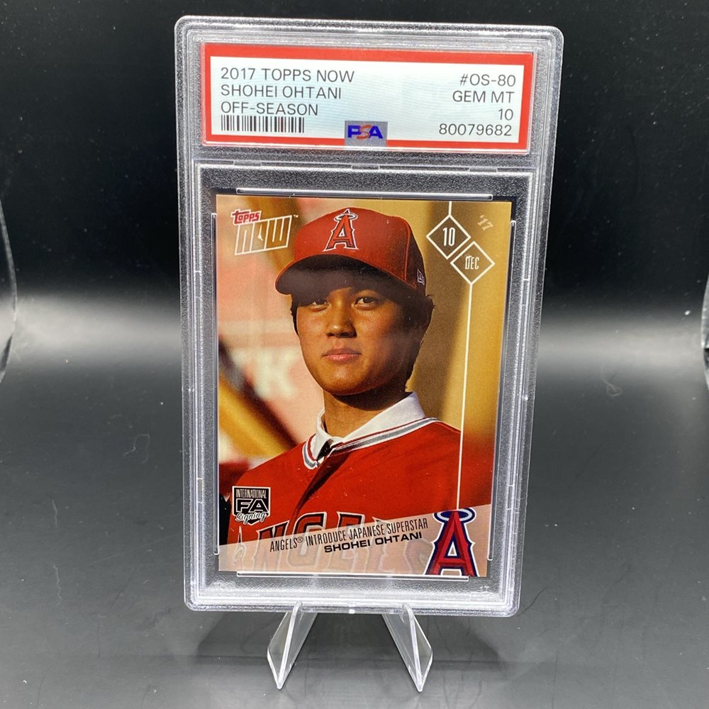大谷翔平 2017 Topps NOW OS-80 (エンゼルス 入団会見) ① 入団会見