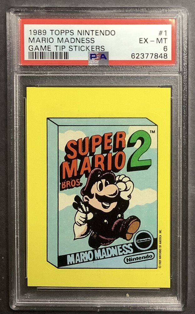 eBay Auction Item 115506185932 Non-Sport Cards 1989 Topps Nintendo