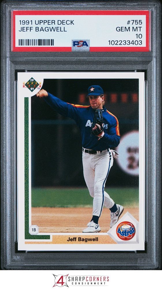 その他 1991 ULTRA UPDATE JEFF BAGWELL BGS GEM 1991 Fleer Ultra Update Factory Set Jeff Bagwell BGS 9.5 GEM