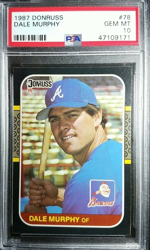 Auction Prices Realized Baseball Cards 1987 Donruss Dale Murphy