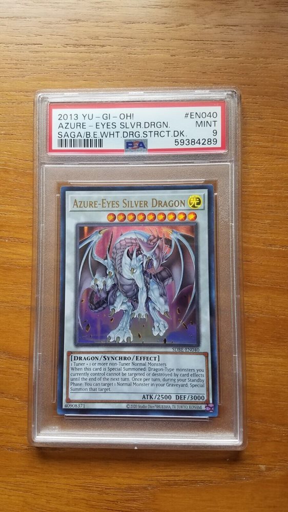 yugioh azure eyes silver dragon structure deck Yu-Gi-Oh! - Azure-Eyes Silver Dragon (SDBE-EN040) - Structure Deck: Saga of  Blue-Eyes White Dragon - Unlimited Edition main image 1