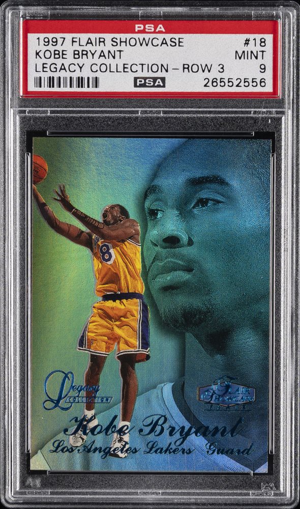 最終値下 showcase レガシーコレクション　KOBE BRYANT Kobe Bryant 1997-98 Flair Showcase Legacy Collection Row 3 #18