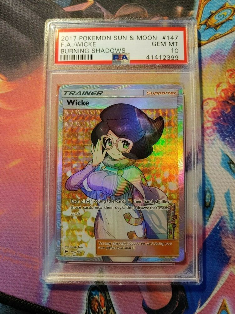wicke pokemon card full art Wicke - 147/147 - Full Art Ultra Rare main image 1