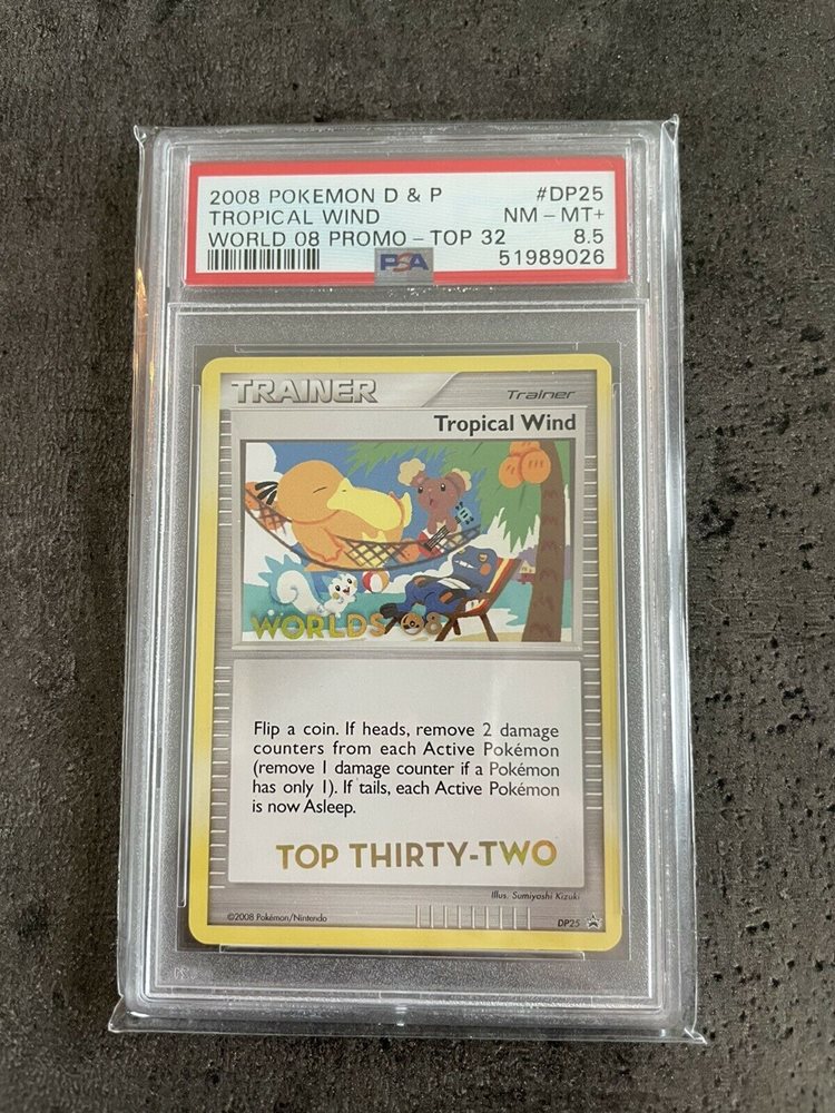 トロピカルウインド WORLDS 2008 プロモ - PSA NM-MT8 Auction Prices Realized Tcg Cards 2008 POKEMON DIAMOND