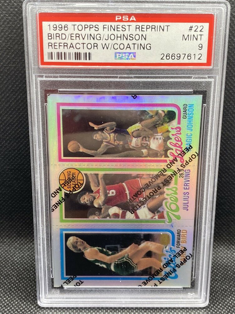 Auction Prices Realized Basketball Cards 1996 TOPPS FINEST