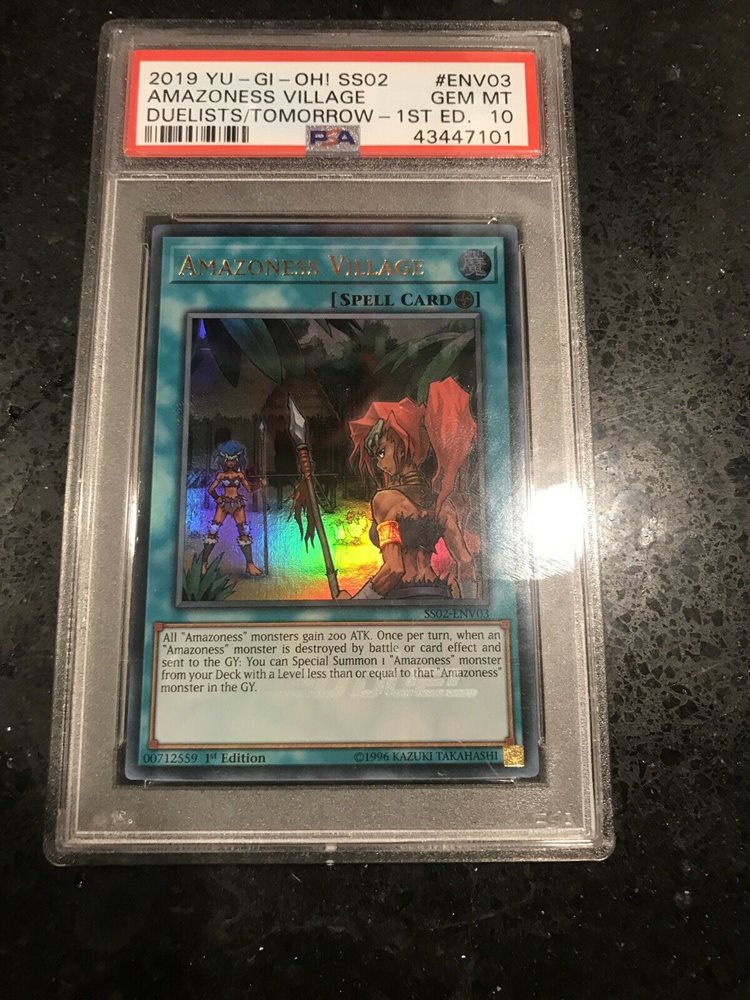 Auction Prices Realized Tcg Cards 2019 YU-GI-OH! SPEED DUEL STARTER DECKS:  DUELISTS OF TOMORROW Amazoness Village