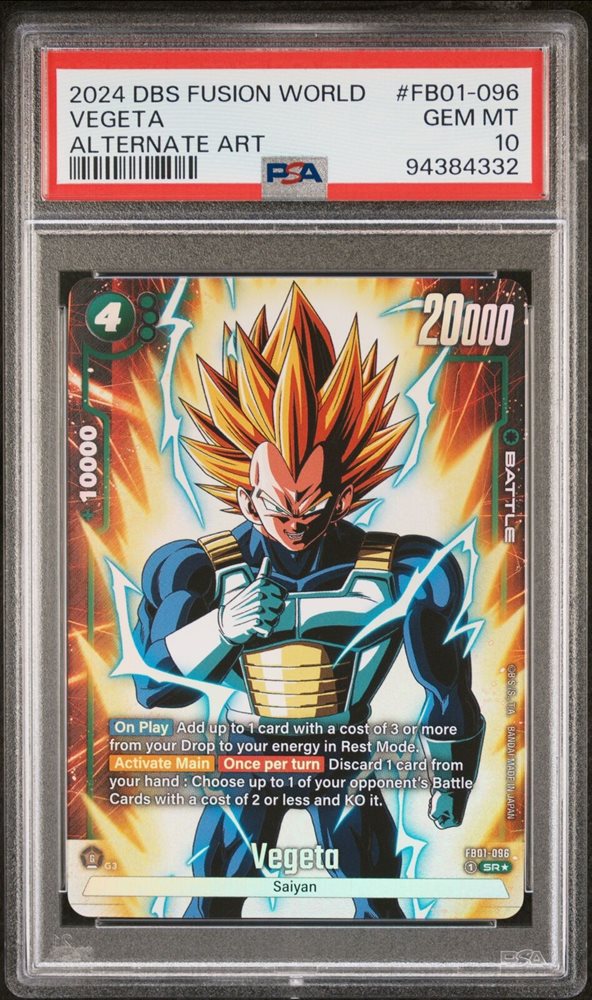 2024 DBS VEGETA トッププライズカード Auction Prices Realized Tcg Cards 2024 DRAGON BALL SUPER CARD GAME