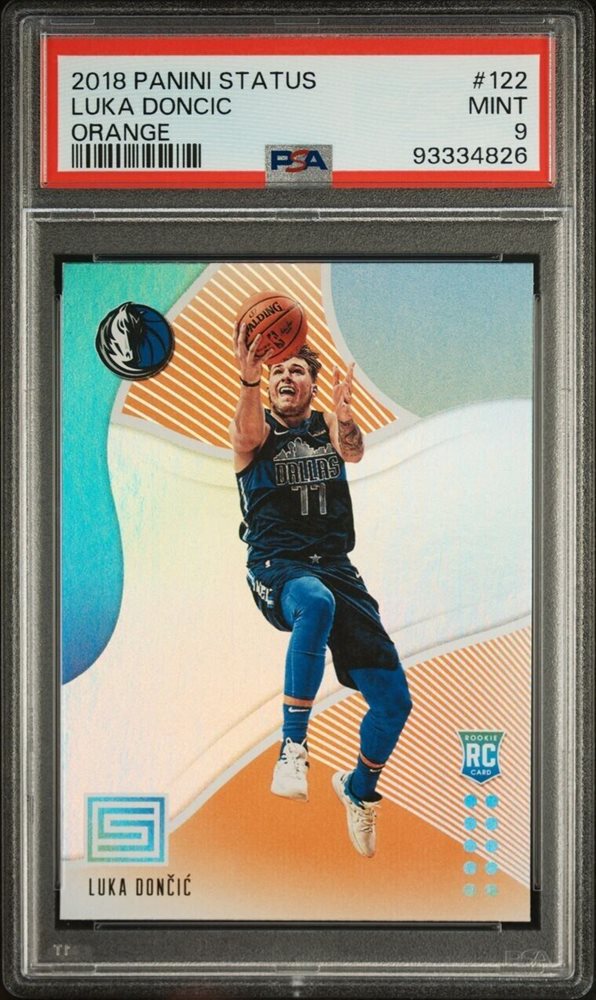 その他 LUKA DONCIC STATUS RC 2018 PSA9 2018-19 Panini Status #122