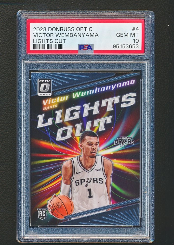 OPTIC 温かっ VICTOR WEMBANYAMA PSA10