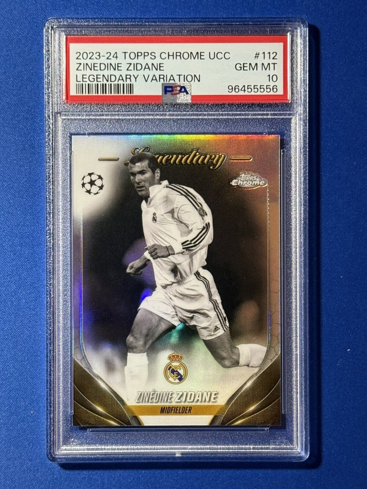 世界5枚！ Topps Chrome ZIDANE PSA10 ジダン AUTO 世界5枚！ Topps Chrome ZIDANE PSA10 ジダン AUTO