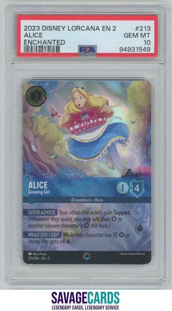 Auction Prices Realized Tcg Cards 2023 DISNEY LORCANA EN 2