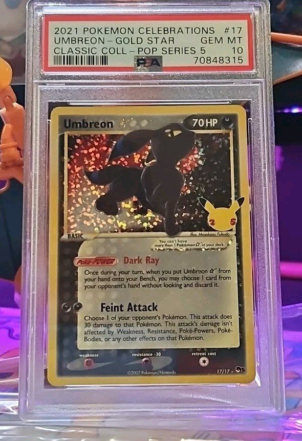 ポケモンカードゲーム 2021 UMBREON-GOLD STAR PSA 10 PSA 10 Umbreon-Gold Star #012 Pokemon 2021 Japanese Promo