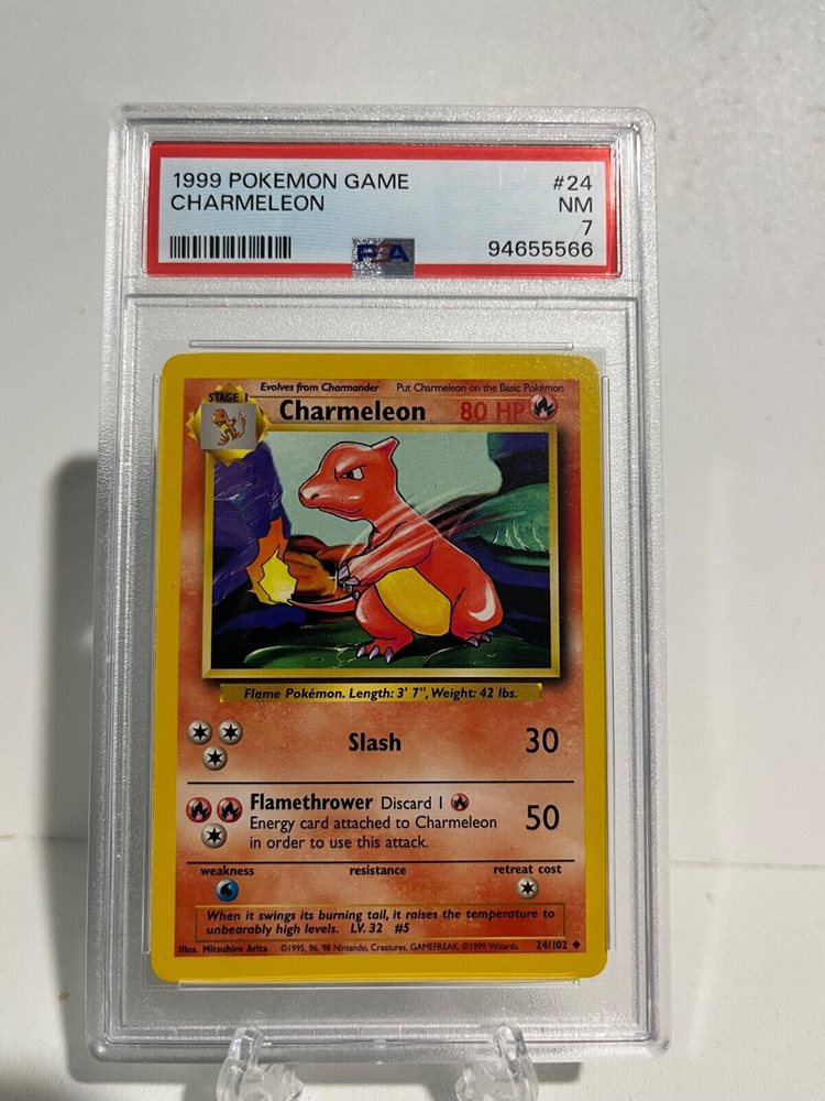 1999 charmeleon pokemon card Charmeleon · Base Set First Edition #24(Shadowless) main image 1