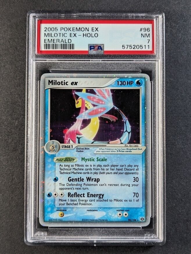 ミロカロスex psa8 英語 ポケモンカード 2005 milotic PCG ミロカロスex psa8 英語 ポケモンカード 2005 milotic PCG ミロカロス