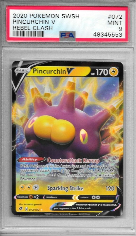 pincurchin pokemon card value Pincurchin 062/185